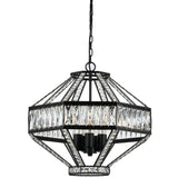 Telbix Zofio 5 Light Pendant Light | Oil Bronze
