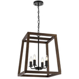Telbix Black Dalton Pendant Light | 4 Light