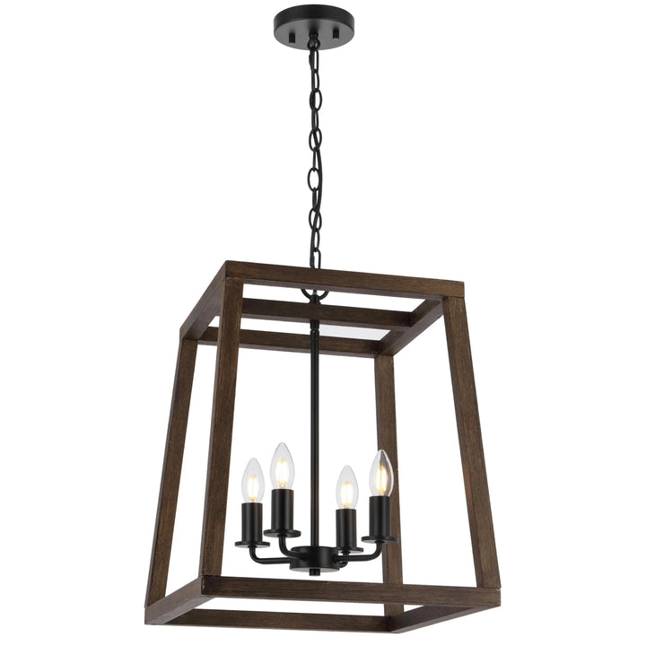 Telbix Black Dalton Pendant Light | 4 Light