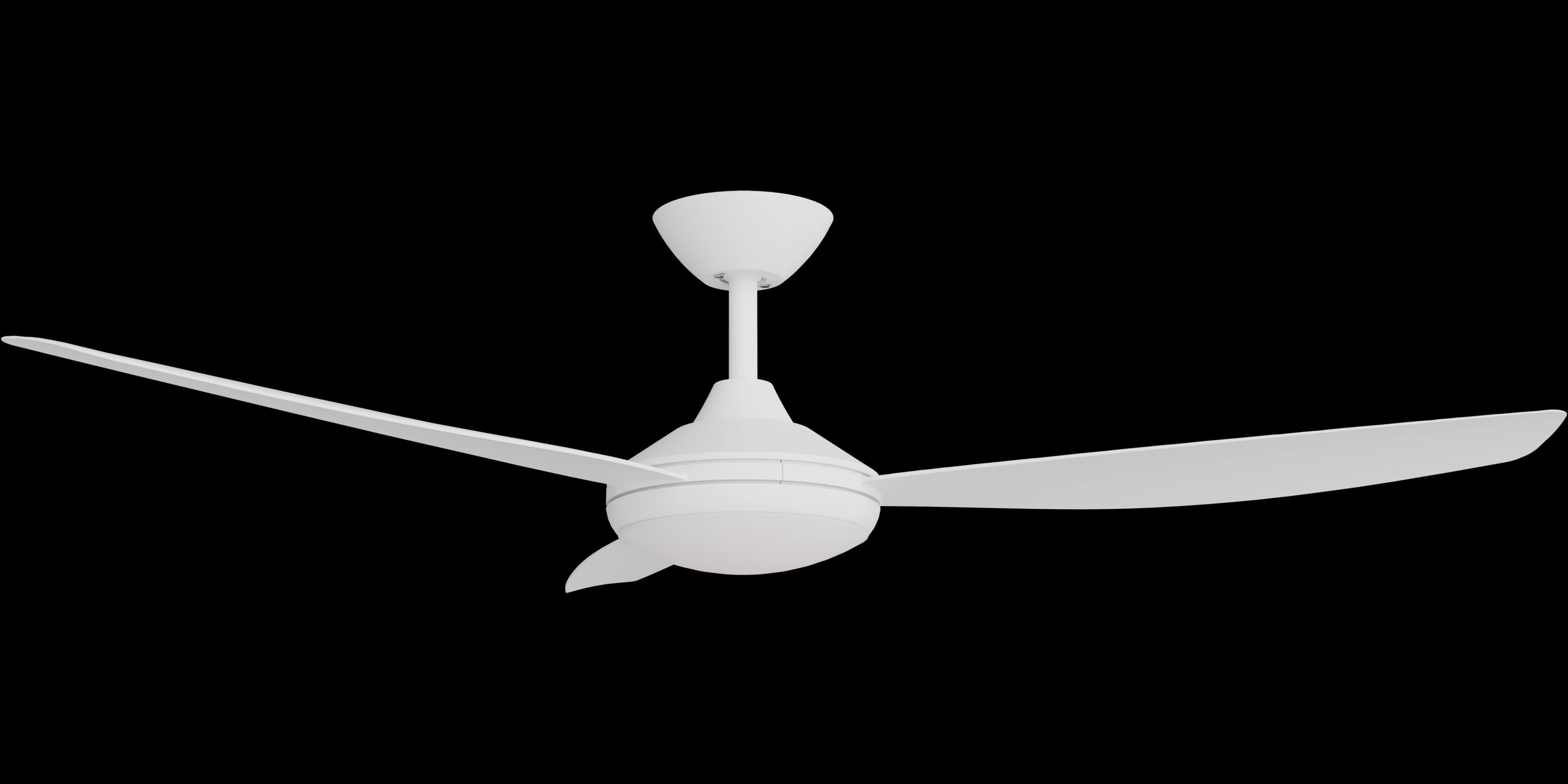 Calibo Condor 56" DC Smart Ceiling Fan with LED Light and Remote Control | White