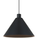 Telbix Kestra Medium Pendant Light | Black