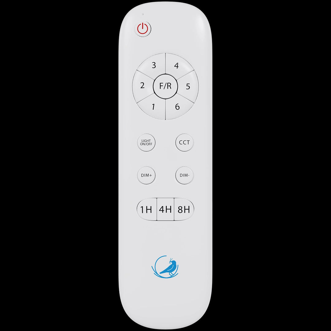 Calibo Sora 52" DC Ceiling Fan with Wall Control and Remote | White