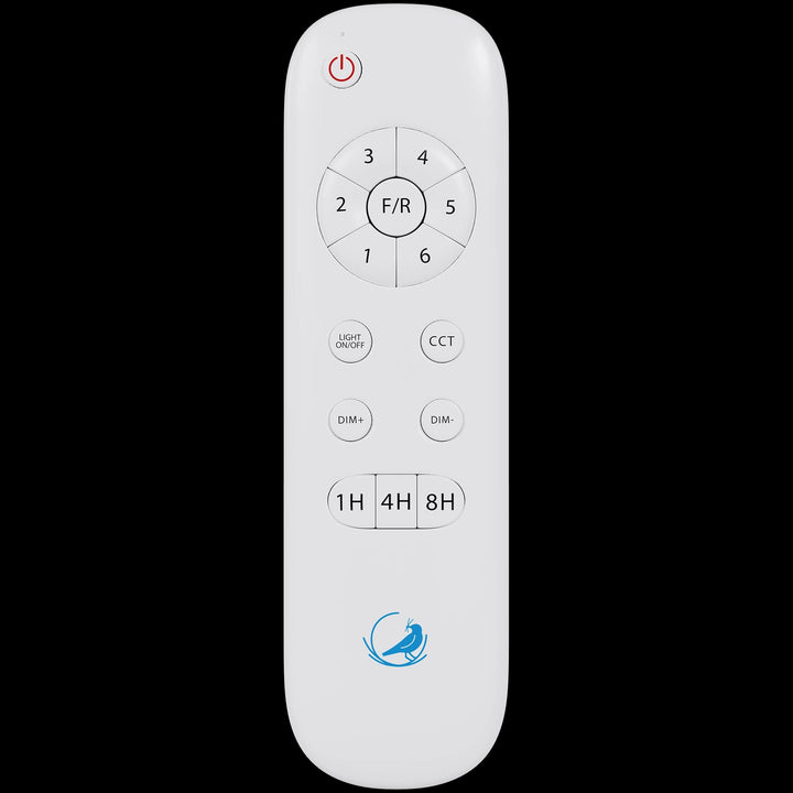 Calibo Sora 52" DC Ceiling Fan with Wall Control and Remote | White