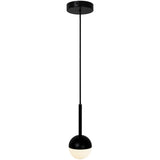 Nordlux Contina 1 Light Pendant | Black