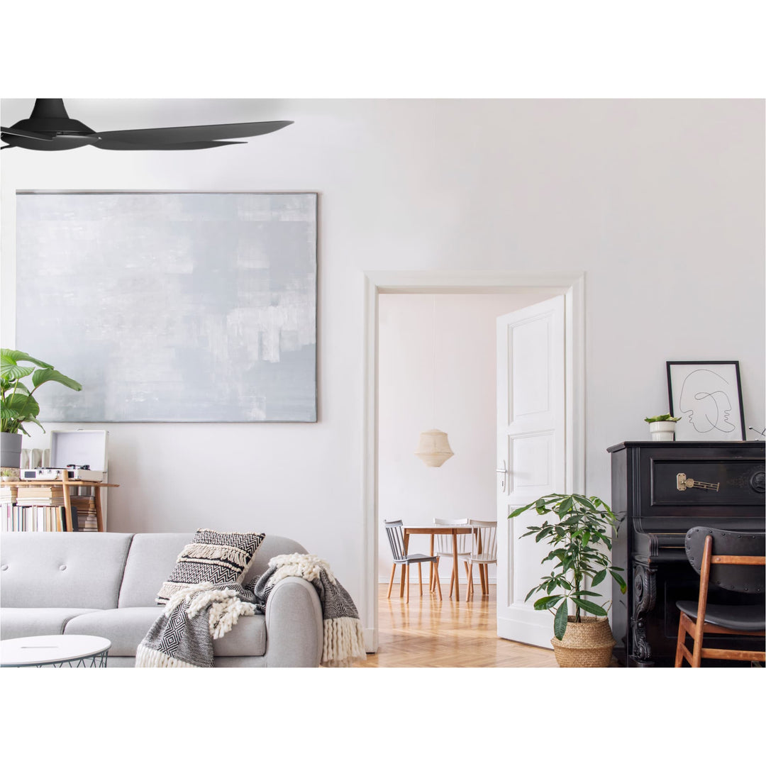 Calibo Storm 42" (1070mm) 5 Blade Indoor/Outdoor DC Ceiling Fan & Remote | Black