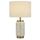 Telbix Seneca 1 Light Table Lamp (E27) | White