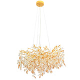 Telbix Molena 8 Light Pendant | Gold