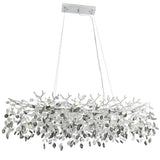 Telbix Molena Rectangular 10 Light Pendant | Chrome