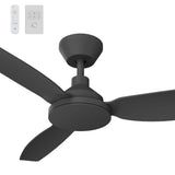 Calibo Sora 48" DC Ceiling Fan with Wall Control and Remote | Black