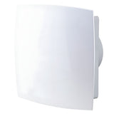 Fanco LD Auto White Minimalist Wall/Ceiling Exhaust Fan with Auto Shutters | 150mm