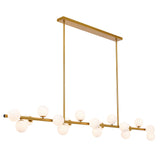 Telbix Moran Large 18 Light Linear Pendant | Gold