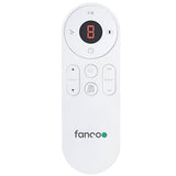 Fanco Infinity-iD 48" DC Smart Ceiling Fan with Remote | White and Beechwood