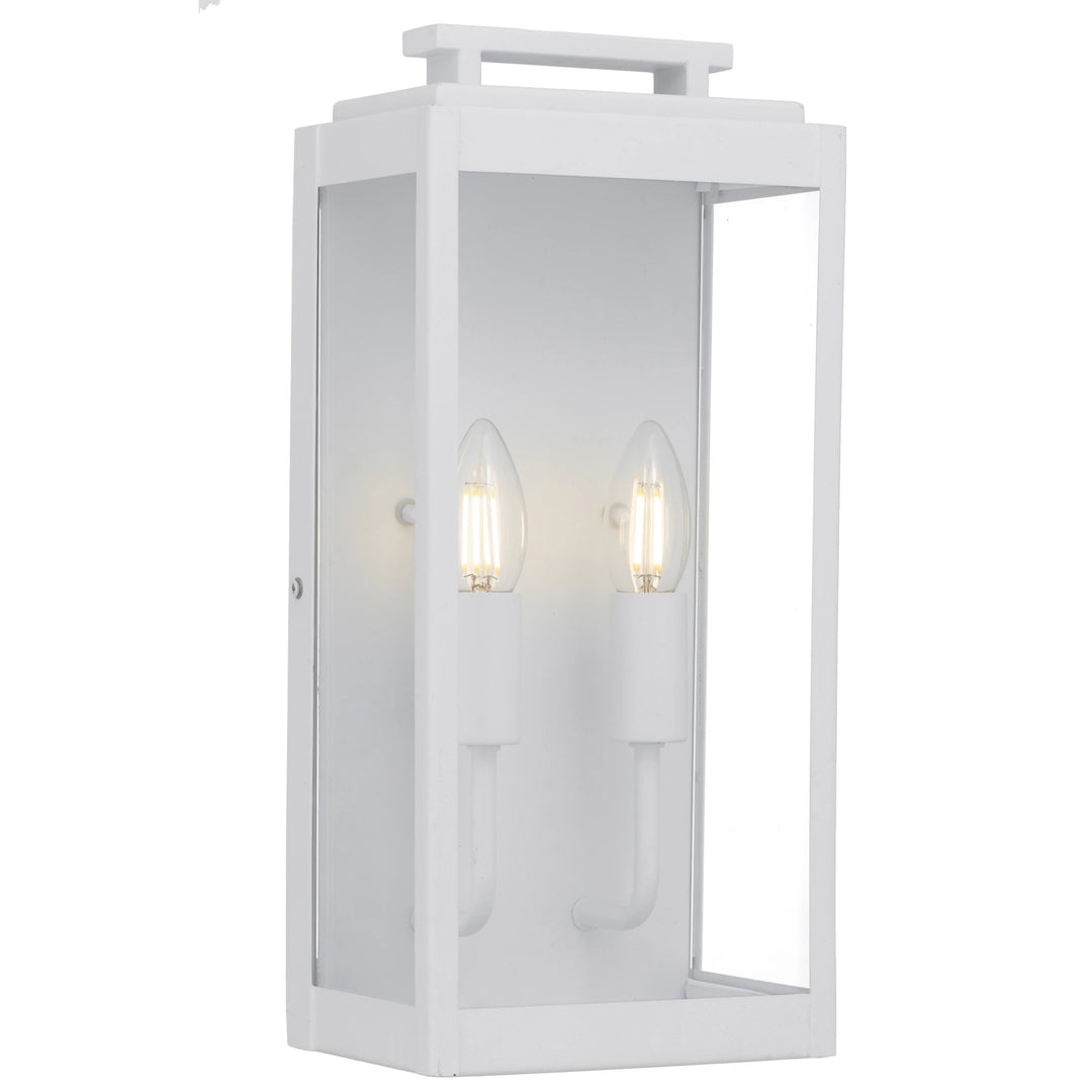 Telbix Truman 2 Light Wall Light | White