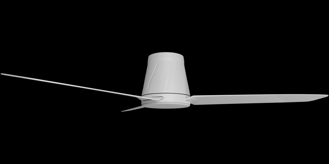 Calibo Profile 50" (1250mm) DC Low Profile Ceiling Fan with Remote | White