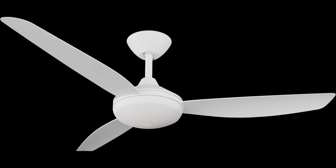 Calibo Condor 52" DC Smart Ceiling Fan with LED Light and Remote Control | White