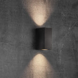 Nordlux Canto Maxi Kubi 2 Up/Down Wall Light | Black