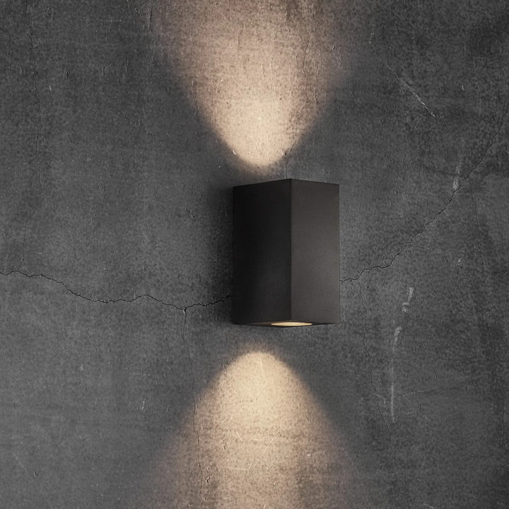 Nordlux Canto Maxi Kubi 2 Up/Down Wall Light | Black