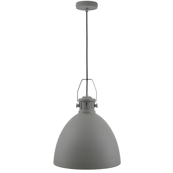 Telbix Fabrica Medium Pendant | Grey