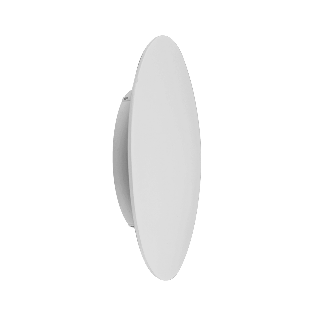 Calibo Emu Small Round LED Wall Light | White