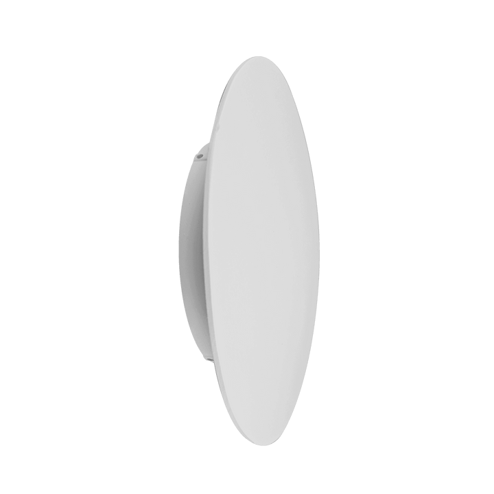 Calibo Emu Small Round LED Wall Light | White