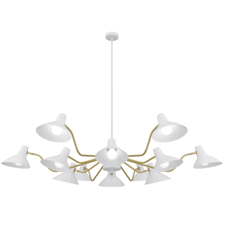 Telbix Farbon 12 Light Pendant Light | White