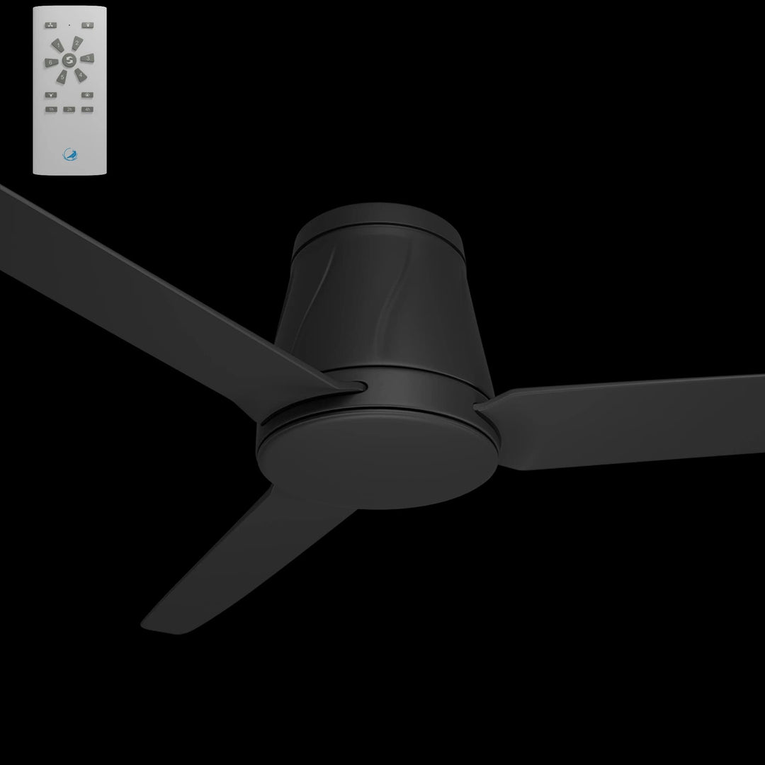 Calibo Profile 50" (1250mm) DC Low Profile Ceiling Fan with Remote | Matte Black