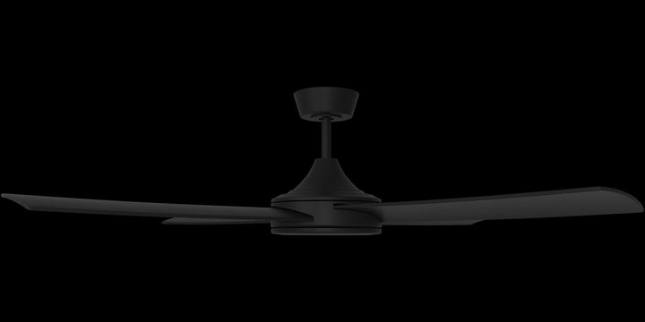 Calibo Breeze Silent 48" (1220mm) ABS Energy Efficient DC Ceiling Fan and Remote | Black