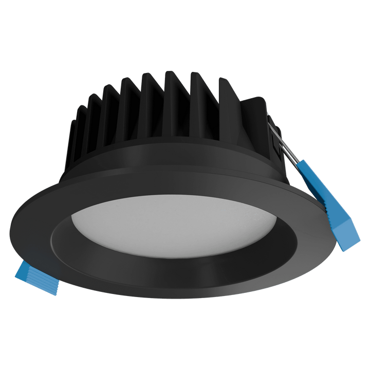 Calibo Zazu Recessed Tricolour LED Downlight with Changeable Face Plate | Black