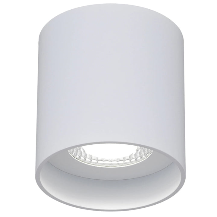 Telbix Keon White 20W Dimmable Surface Mounted LED Downlight | Cool White