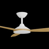 Calibo Condor 56" DC Smart Ceiling Fan with Remote Control | White and Bamboo