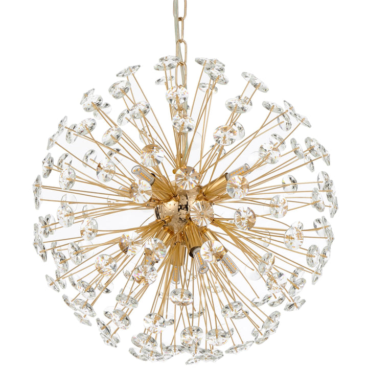 Telbix Lerida 8 Light Pendant | Gold
