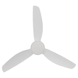 Calibo Sora 52" DC Ceiling Fan with LED Light, Wall Control and Remote | White