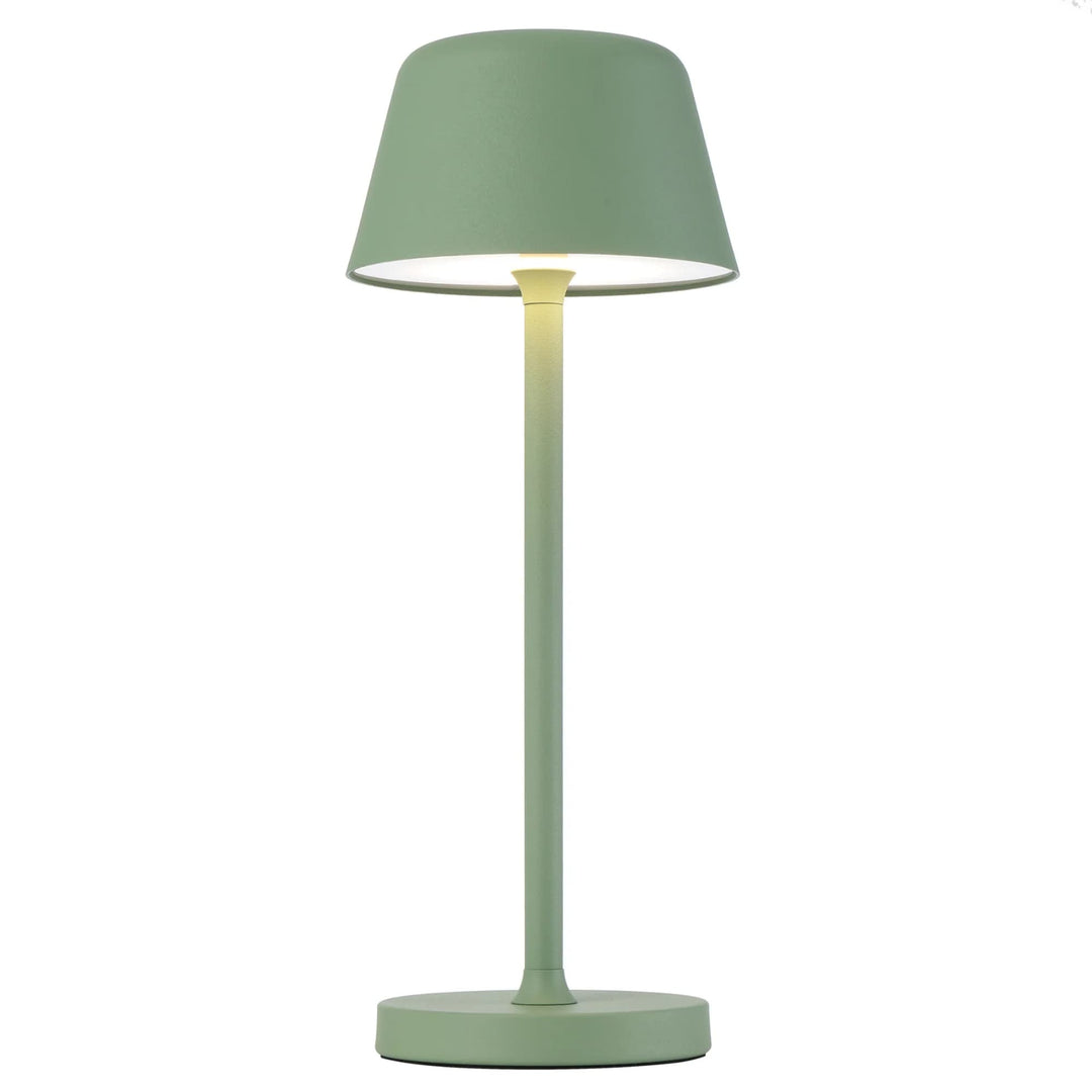 Telbix Briana Rechargeable LED Table Lamp | Green