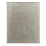 Nordlux Canto Kubi 2 Up/Down LED Wall Light | Stainless Steel