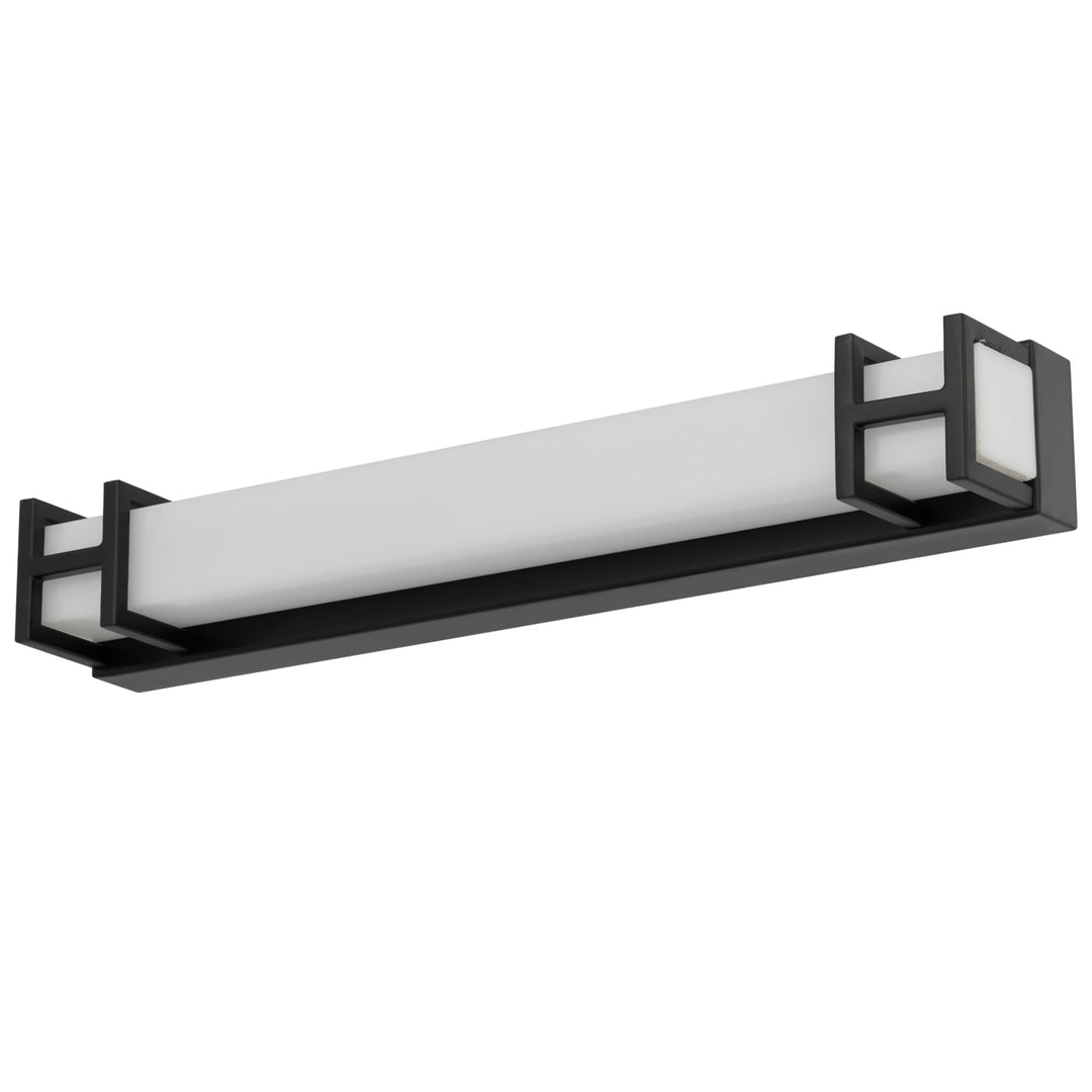 Telbix Gilson Small Tricolour LED Vanity Light | Black