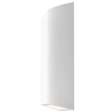 Telbix Bloc 2x4W Exterior LED CCT Up/Down Wall Light IP65 | White