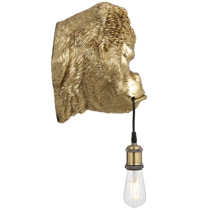 Telbix Kong Wall Light | Antique Gold