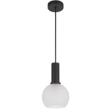 Telbix Black Aosta Pendant Light | Medium