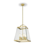 Brass Telbix Colair Pendant Light (E27) | 4 Light