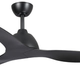 Fanco Breeze 52" AC Ceiling Fan with Wall Controller | Black