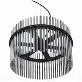 Telbix Quilo 1 Light Pendant | Matte Black