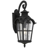 Telbix Shelton Exterior Wall Light | Black