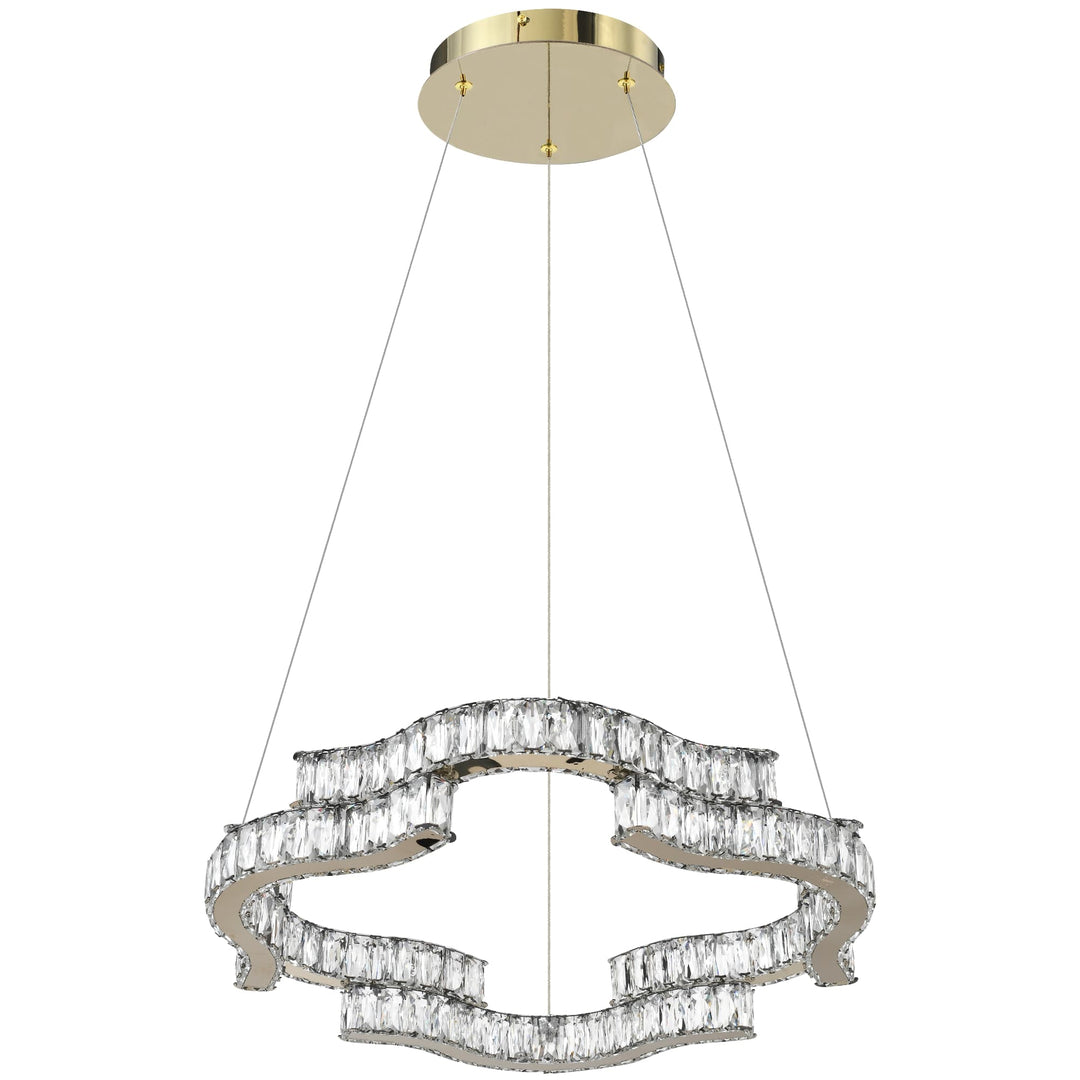 Telbix Jura 1 Tier Pendant Light | Gold