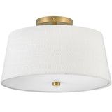 Hinkley Beale Flush Mount by Lark | Lacquered Brass