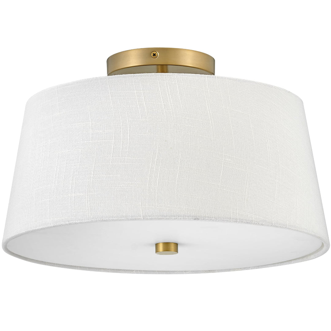 Hinkley Beale Flush Mount by Lark | Lacquered Brass
