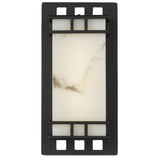 Telbix Burch 7W LED Exterior Wall Light | Black
