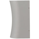 Telbix Vita Exterior Up/Down CCT LED Wall Light | Silver
