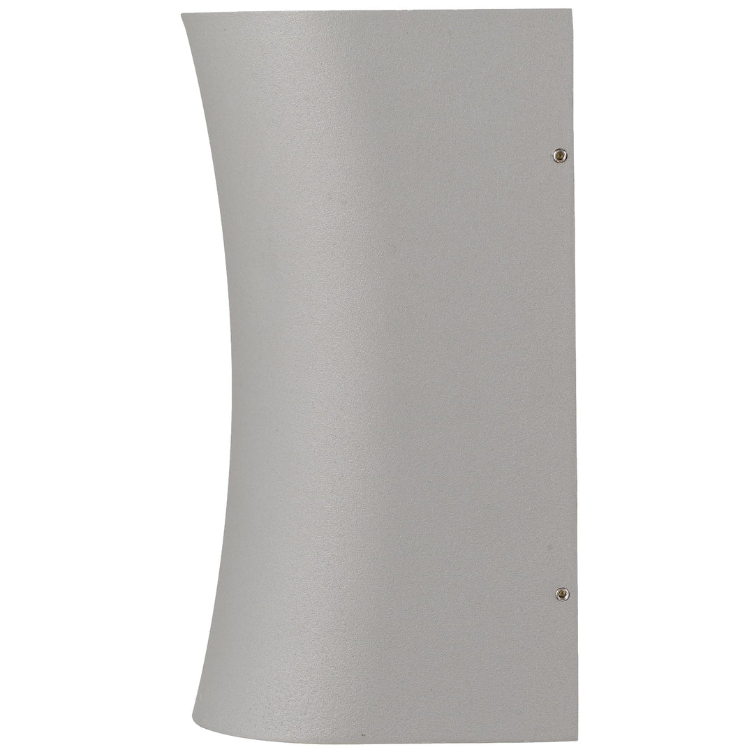 Telbix Vita Exterior Up/Down CCT LED Wall Light | Silver