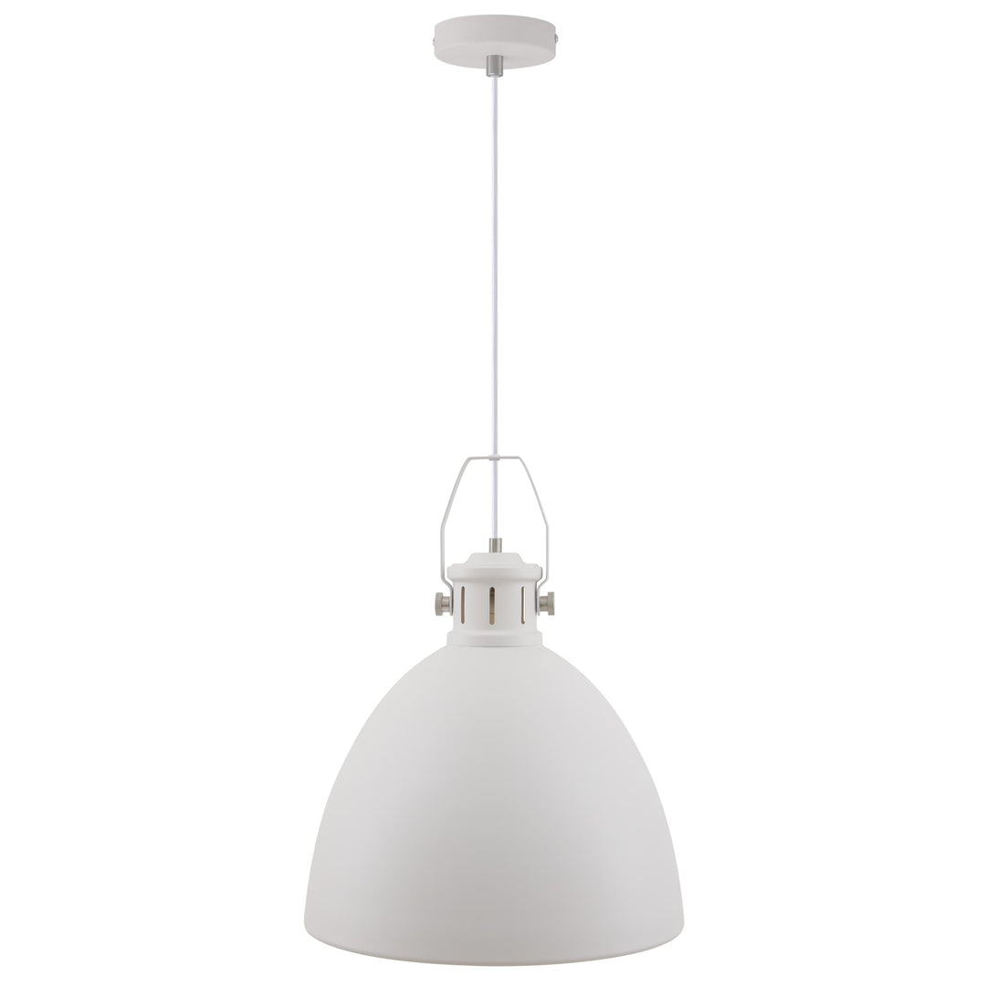 Telbix Fabrica Medium Pendant | White