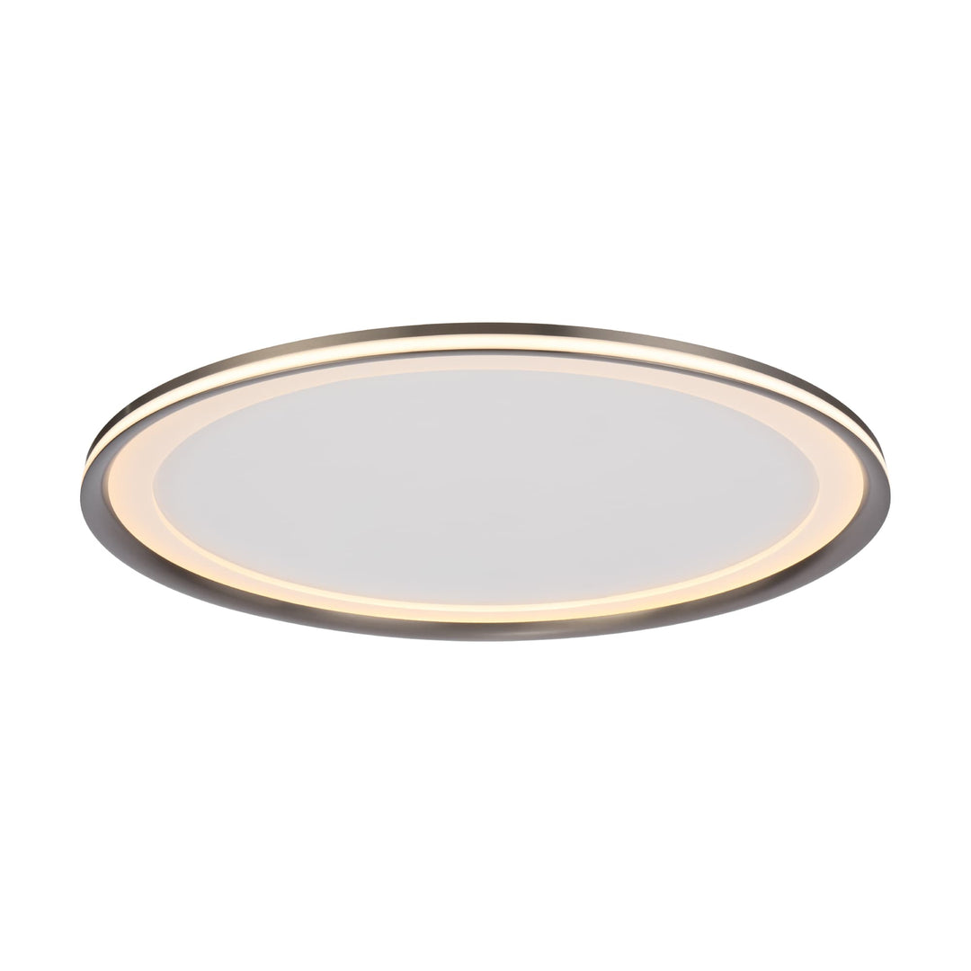 Telbix Fulcrum Large Warm White LED Oyster | Grey